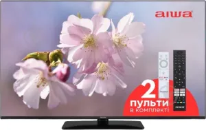 Aiwa LED TV 43 Inch Smart Android, 4K, 3 HDMI, 2 USB, Voice Control, Netflix, Prime View
