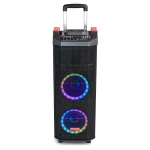 Aiwa Speaker Kbtus-608 Portable Trolley Party, 600Watts, Black
