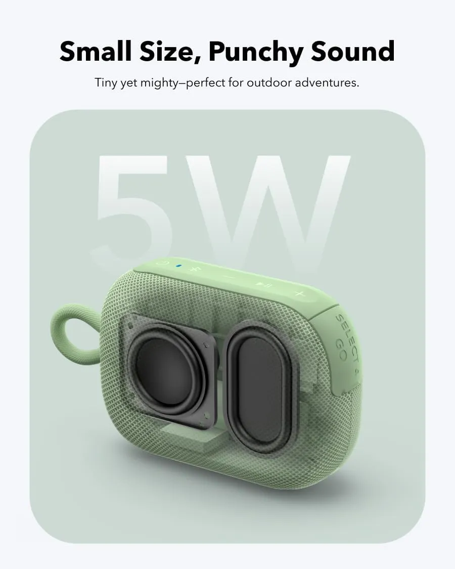 Anker Sound Core Select 4 Go, Plastic Packaging, Green