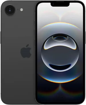 Apple iPhone 16e, 8GB & 128GB, 6.1Inch, 4005Mah, Black