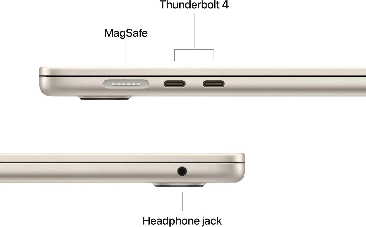 Apple MacBook 15Inch, M4 Chip with 10Core CPU & 10Core GPU, 24GB & 512GB SSD, Starlight