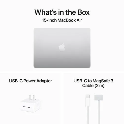 Apple MacBook Air 13Inch M3 Chip, 8 Cpu & 10 Gpu, 8GB & 512GB SSD, Silver