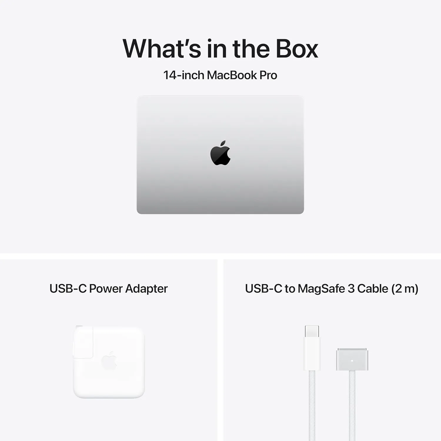 Apple MacBook Pro 14Inch, M4 Pro chip with 14core CPU and 20core GPU, 24GB, 1TB SSD, Silver