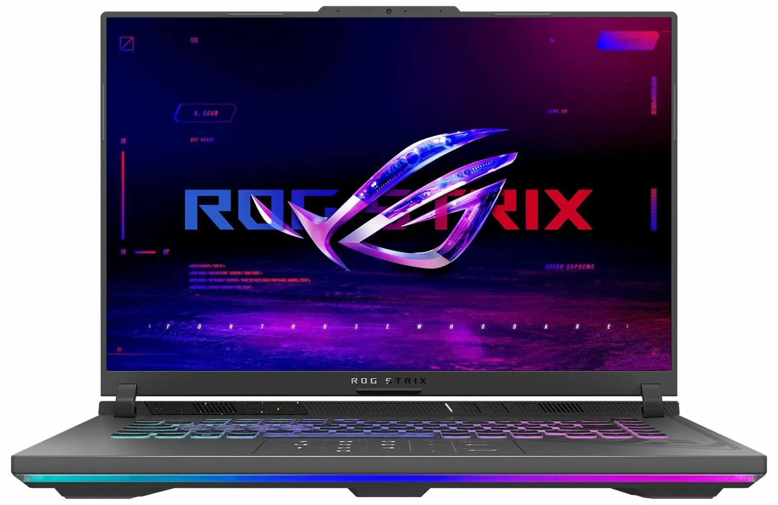 Asus ROG Strix G16 G614JI-N3263 I7-13650HX, 16GB DDR5 & 512GB, 16Inch, Win 11