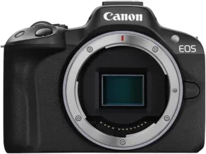 Canon Camera EOS R50 bk & RFs 15-45s Creator Kit, Sensor DIGIC X, 24.2 MP, ISO 32, Black