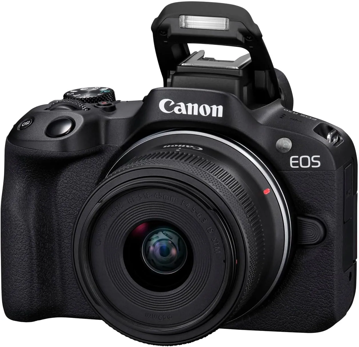 Canon Camera EOS R50 bk & RFs 15-45s Creator Kit, Sensor DIGIC X, 24.2 MP, ISO 32, Black