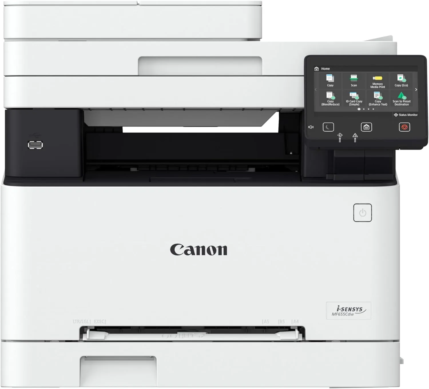 Canon Laser MFP I-S MF655CDW, LCD Display, Ethernet, Multifunction, Wifi, White