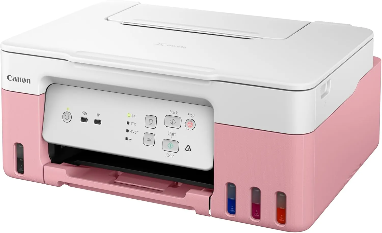 Canon Printer Pixma G3430, Print, Copy, Scan, Wifi, Pink
