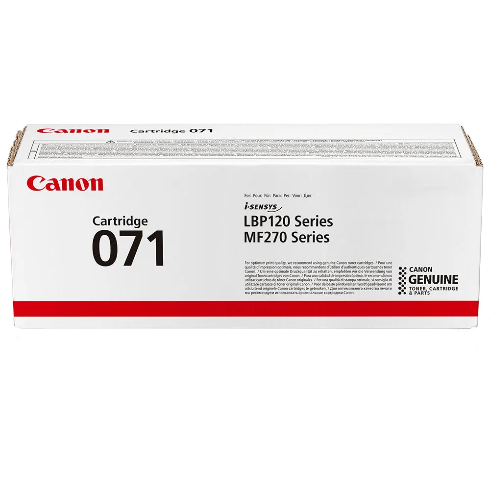 Canon Toner Cartridge 071, Black
