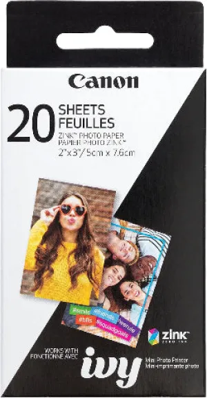 Canon Zink Paper, 20Sheet