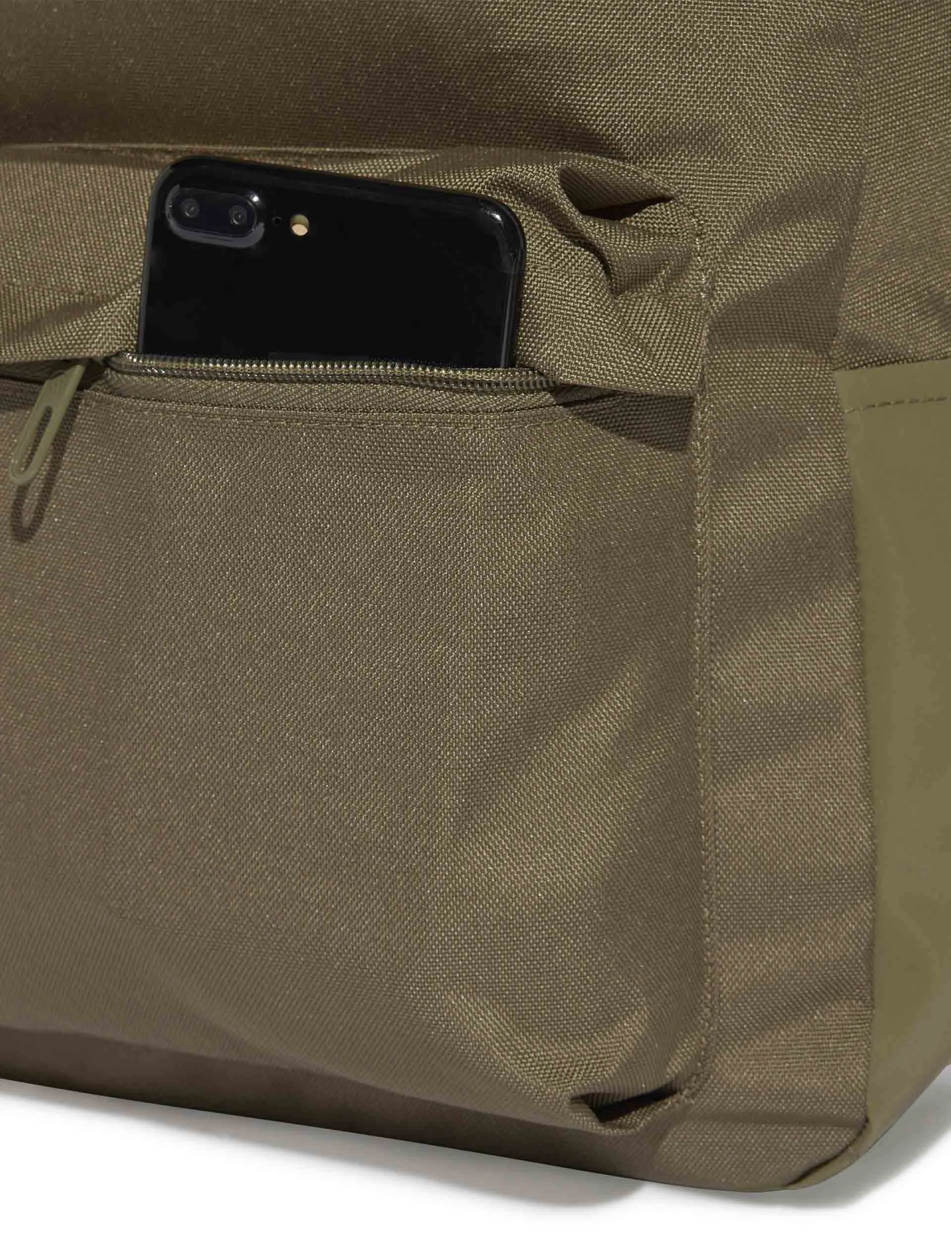 Classic 3 Bar Logo Backpack - Olive Strata/Black