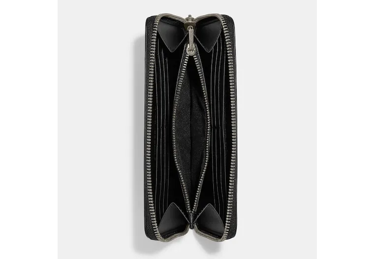 Coach Outlet Accordion Wallet In Signature Leather