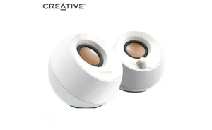 Creative Pebble USB Speaker, White