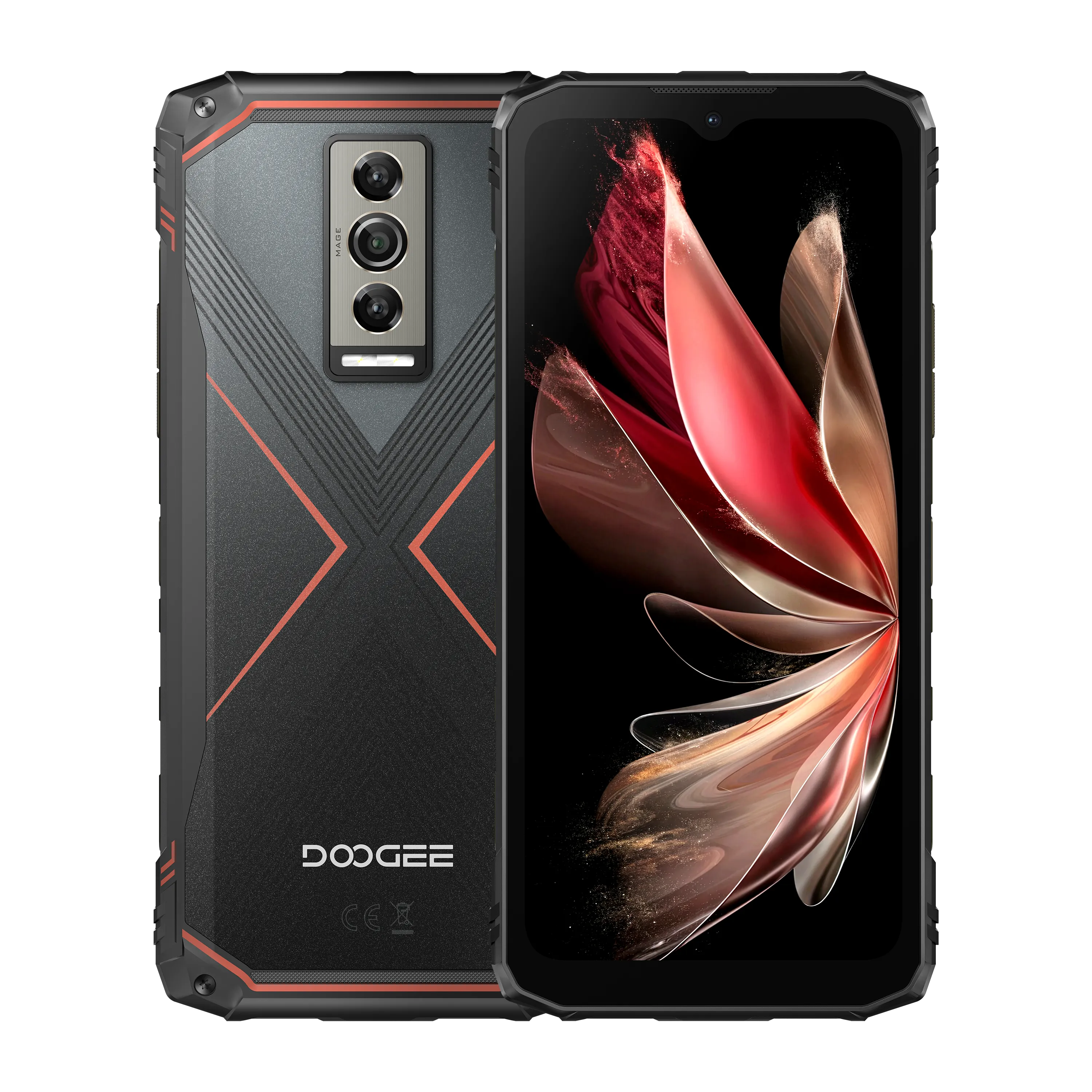 Doogee Blade10 Pro Rugged, 6GB 10GB & 256GB, 6.5Inch, 5150Mah, Red