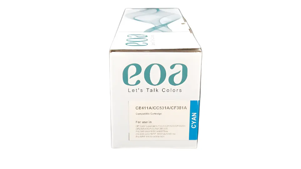 Eoa Ink Cartridge CE411A / CC531A / CF381A & Cartridge 718, Cyan