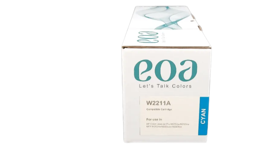 Eoa Ink Cartridge W2211A 207A & 206, Cyan with Chip