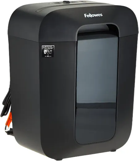 Fellowes Paper Shredder, LX 50 Cross Cut, Black