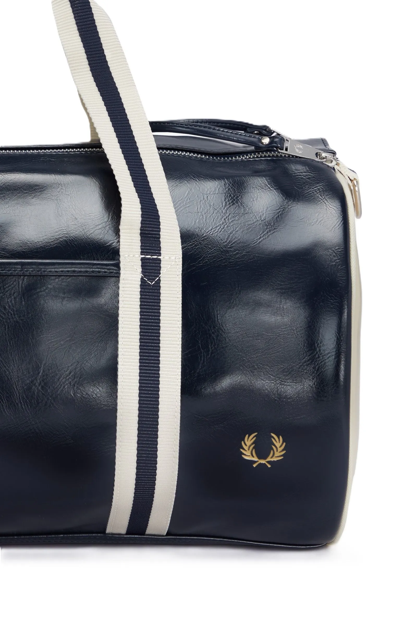 Fred Perry Classic Barrel Bag Navy/Ecru