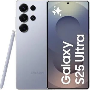 Galaxy S25 Ultra, 12GB & 128GB, 6.9Inch, Titanium Silver Blue