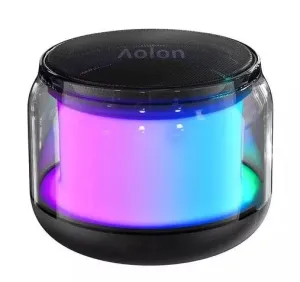 Gbt Wireless Speaker With Rgb Dynamic Light Show Portable Audio Device Multicolored Speaker