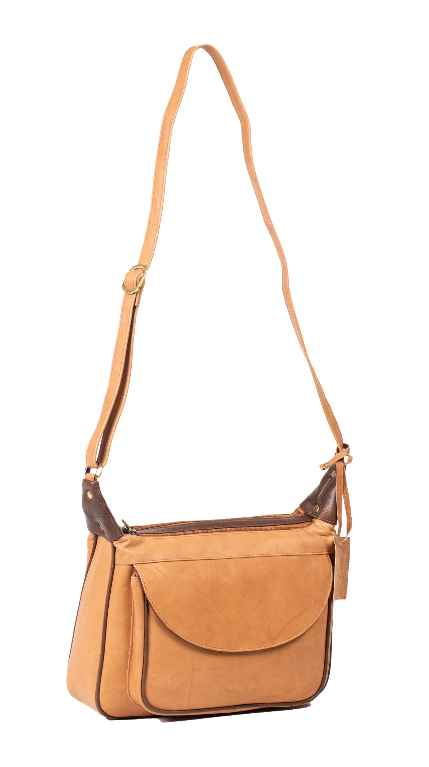 Gigi 22-17G Othello Leather Crossbody Bag