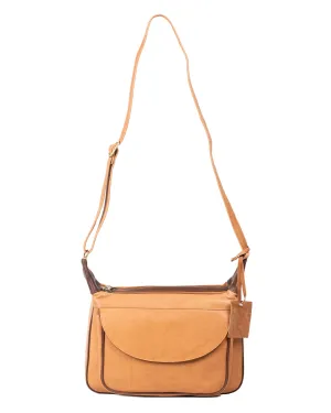 Gigi 22-17G Othello Leather Crossbody Bag