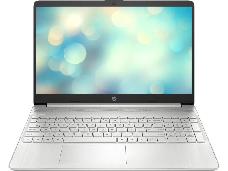 HP Laptop 15s- Celeron N4120, 8GB & 256GB SSD, 15.6Inch HD, Win11, Natural Silver