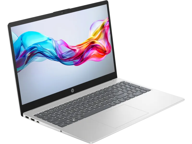 HP Laptop Core i3-1315U, 8GB DDR4 & 512GB PCIe, 15.6Inch FHD, Natural Silver