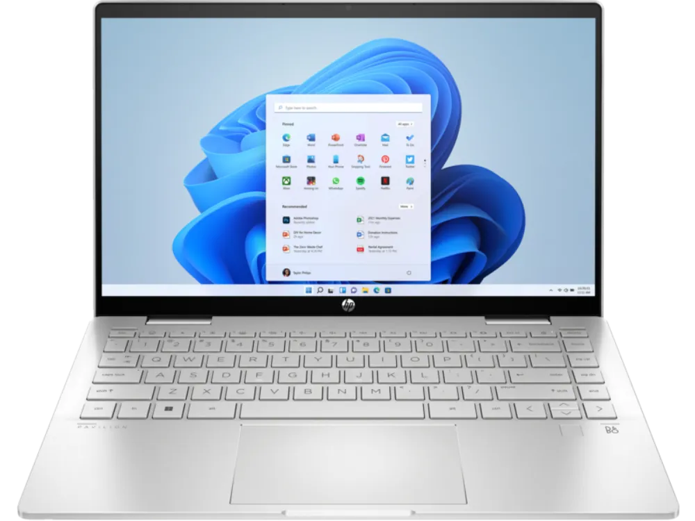 HP Pav x360 Laptop Ek1009ne-Core i7-1355U, 16GB DDR4 & 512GB SSD, 14Inch