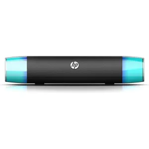 HP Speaker Bar Wired Bluetooth Multimedia, Black / Blue