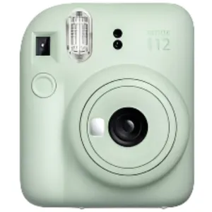 Instax Mini Camera, 12 Paper, Mint Green