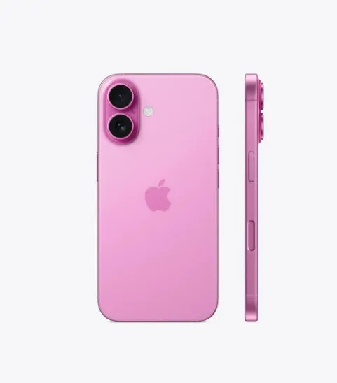 iPhone 16, 6.1Inch, 128GB, Pink
