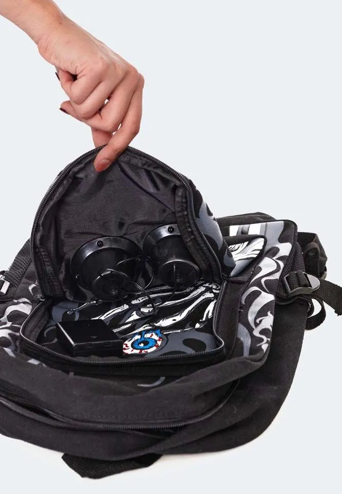 Jawbreaker - Demon With Bluetooth Speaker Black - Backpack