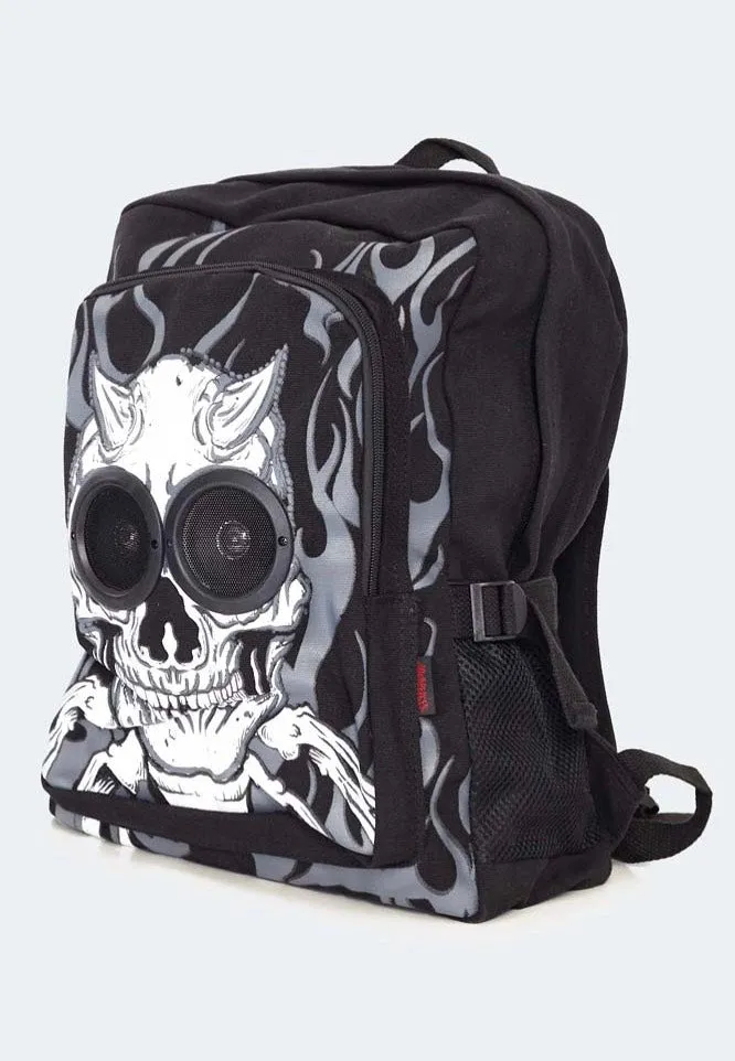 Jawbreaker - Demon With Bluetooth Speaker Black - Backpack