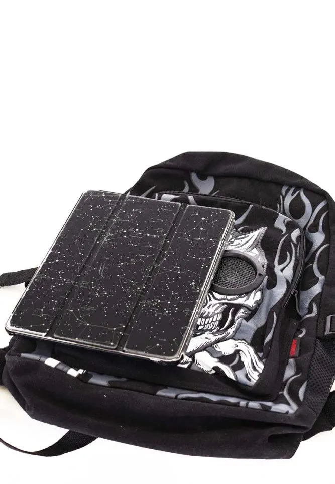 Jawbreaker - Demon With Bluetooth Speaker Black - Backpack