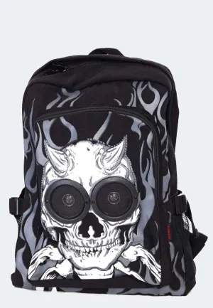 Jawbreaker - Demon With Bluetooth Speaker Black - Backpack