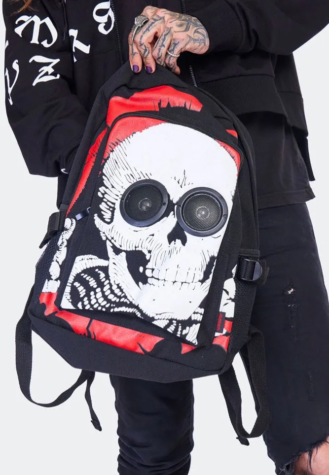 Jawbreaker - Skull With Bluetooth Speaker - Backpack