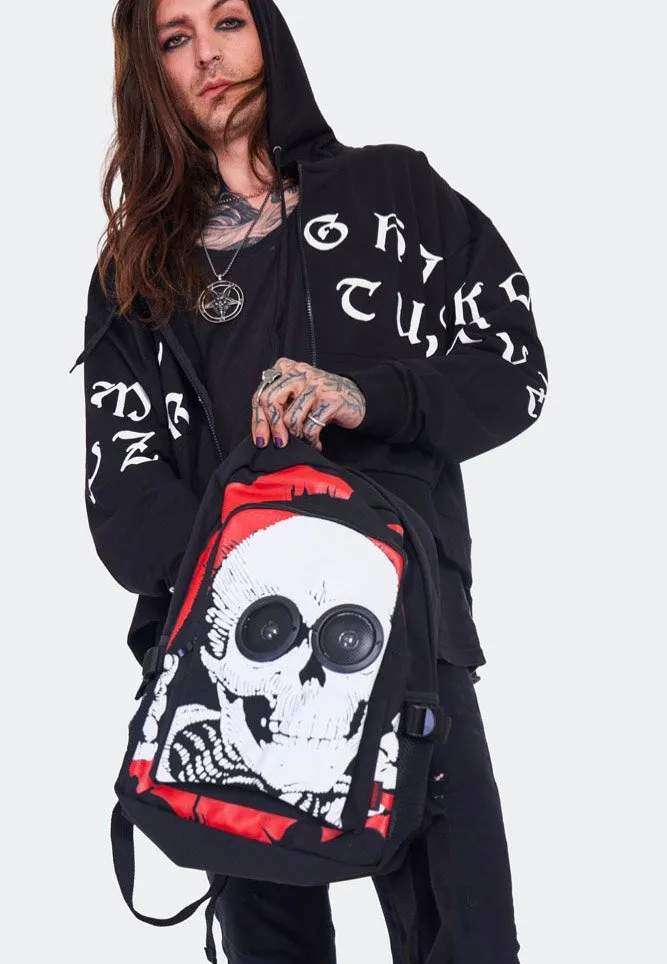 Jawbreaker - Skull With Bluetooth Speaker - Backpack