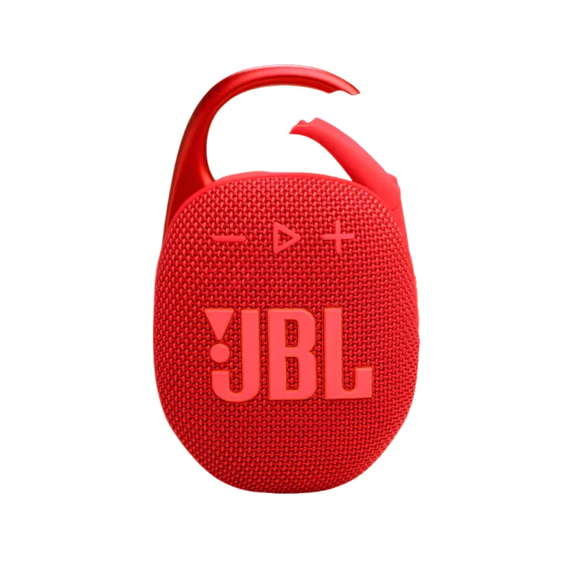 JBL Clip 5 Ultra-BT Speaker, Portable Waterproof, up to 12 hours of battery life, Red