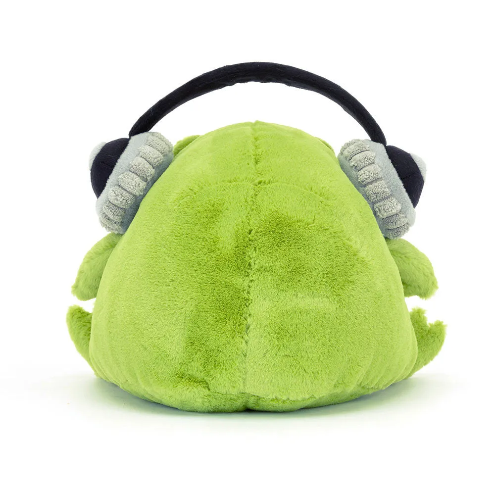 Jellycat Ricky Rain Frog With Headphones