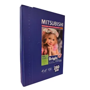 Mitsubishi Photo Sheet, 10*15, 100Sheet