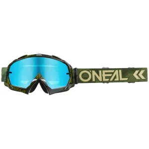 MTB O'neal B-10 Camo V.22 mask Green - Radium blue