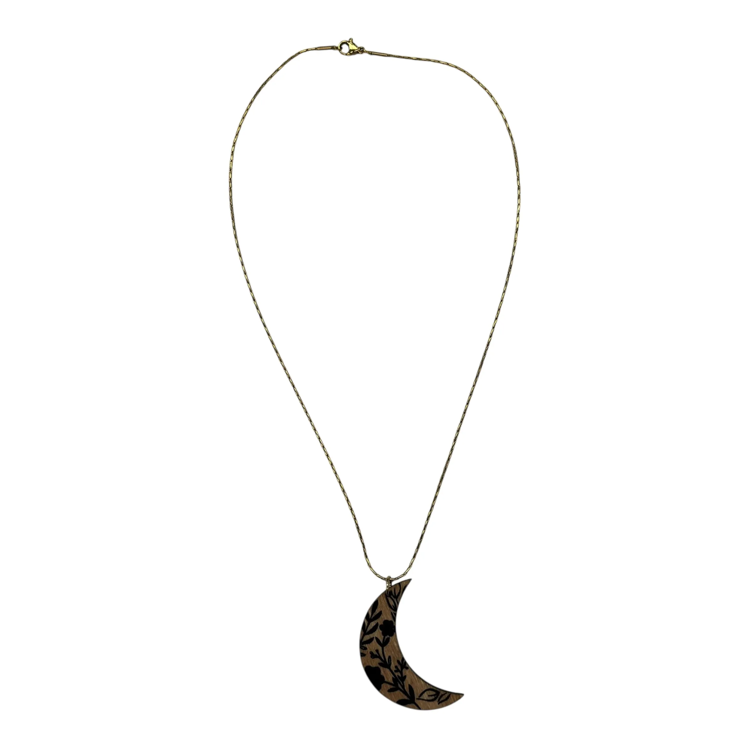 Necklace Charm By Clothes Mentor In Brown & Gold