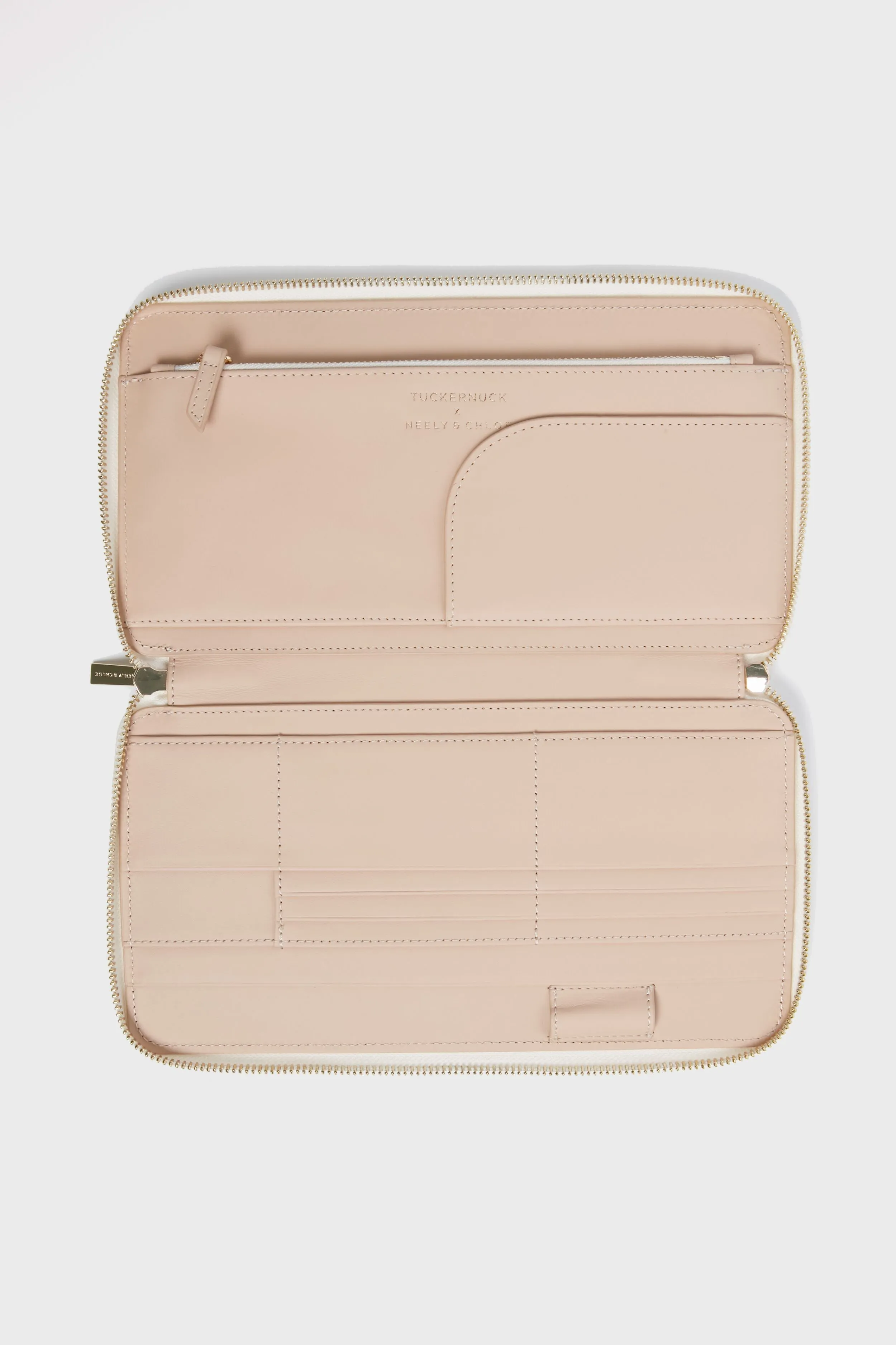 Noir Cypress Toile Travel Wallet