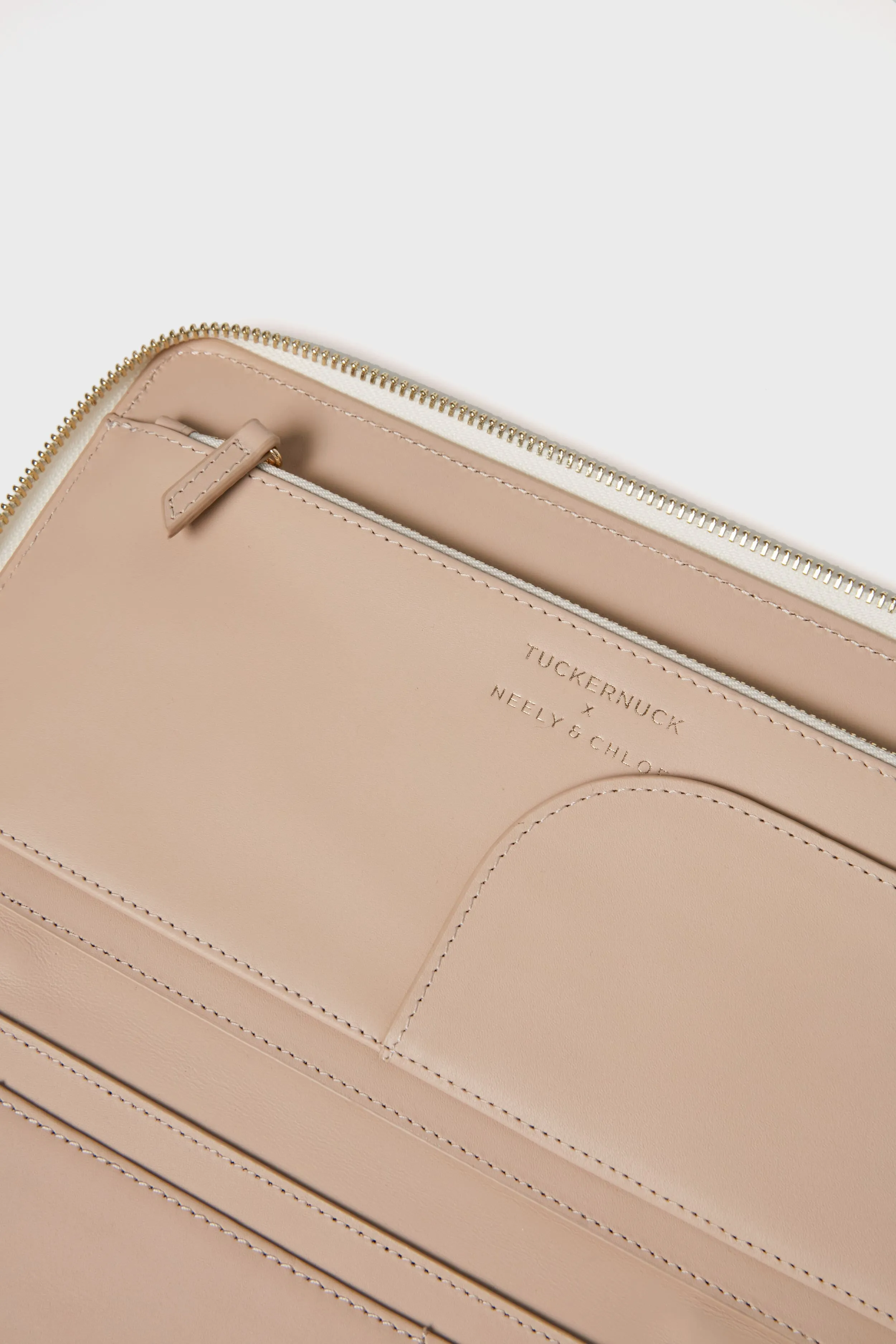 Noir Cypress Toile Travel Wallet