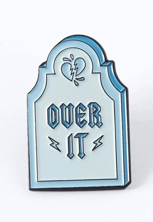 Punky Pins - Over It Blue - Pin