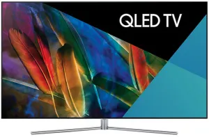 Samsung LED TV 55Inch Smart TV, QLED 4K, 3HDMI & 2USB, Satellite Built-in, Wi-Fi, HD