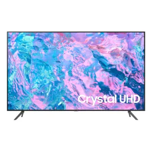 Samsung Led Tv Smart Crystal 4K, 55Inch, 3 HDMI 1 USB, Satellite Built-In, Wifi