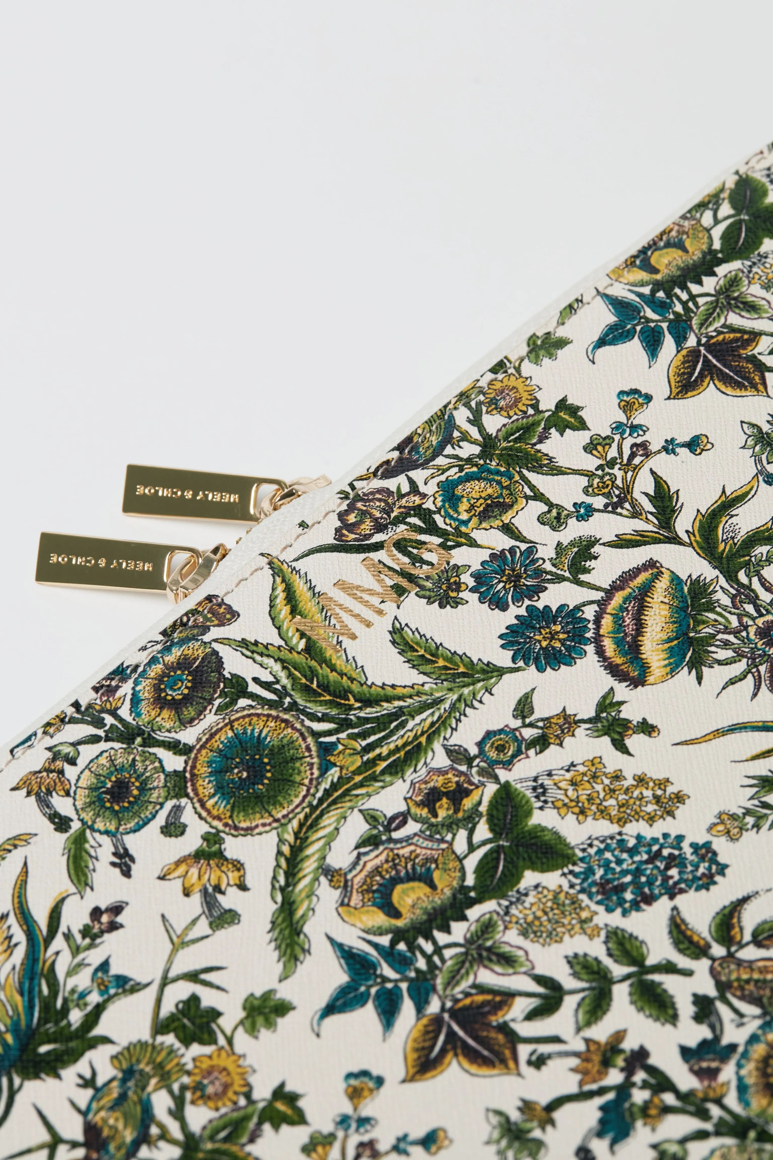 Sharp Floral Travel Wallet