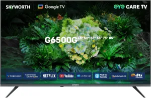 Skyworth LED TV 65Inch 4K, Smart Google TV, 3HDMI & 2USB